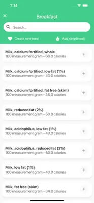 Calories Eat Clean Diet Track android App screenshot 7